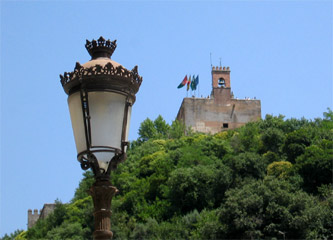 Alcazaba overlooking Granada