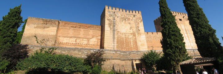 Alcazaba - front walls