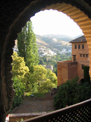 Alhambra - arch view