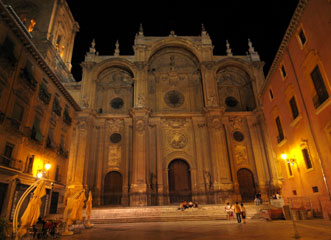 Cathedral - night panoramic