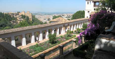 Generalife - Alhambra view