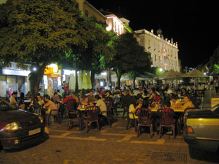 Plaza Nueva - edge of Albayzin
