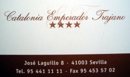 Hotel Catalonia Emperador Trajano card