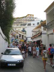 Torremolinos - narrow street